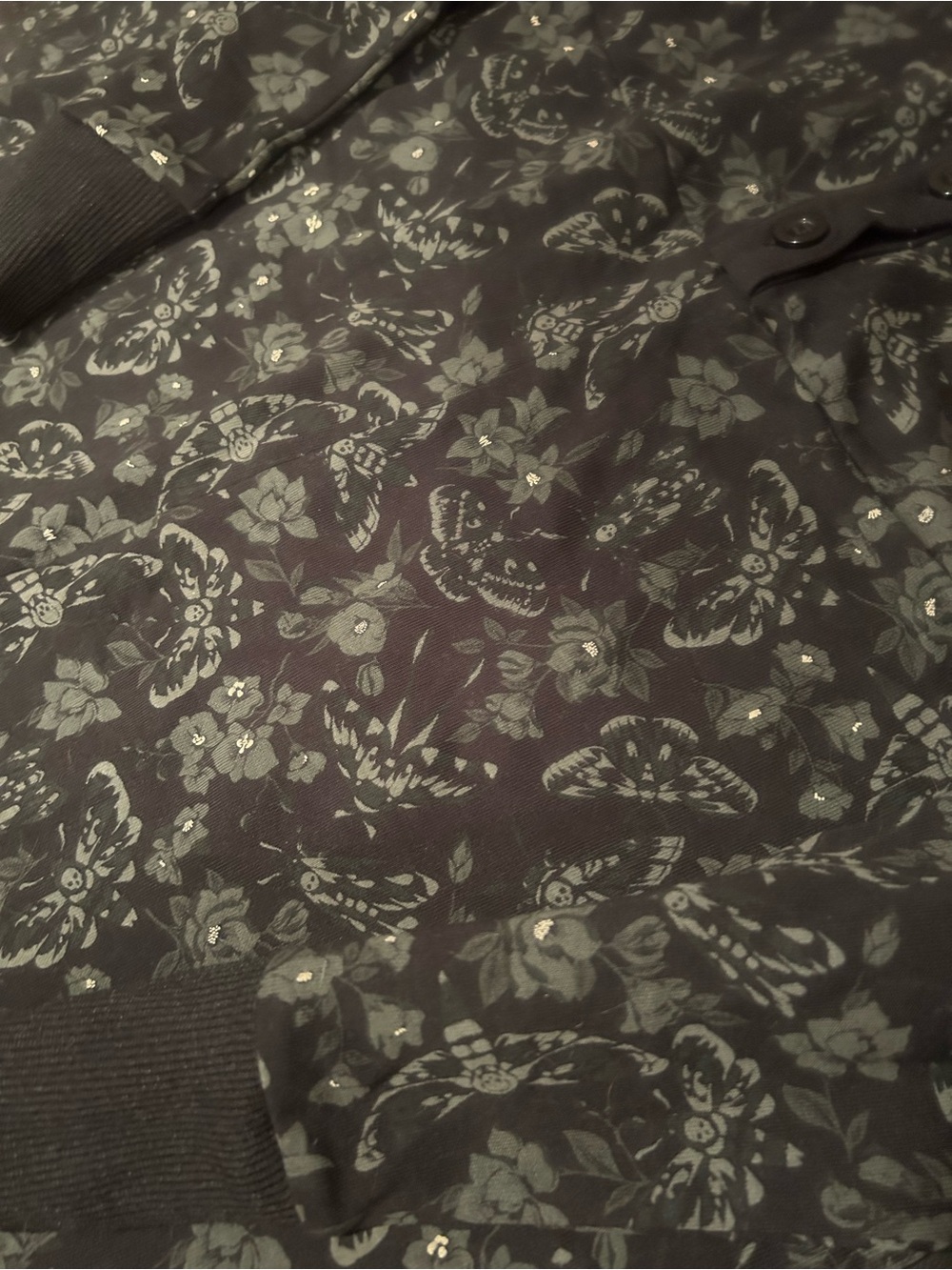 Killstar floral moth romper XL new - Picture 2 of 7